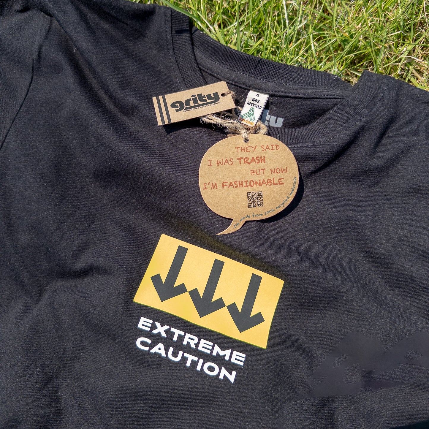 Extreme Caution MTB T-shirt ♻️