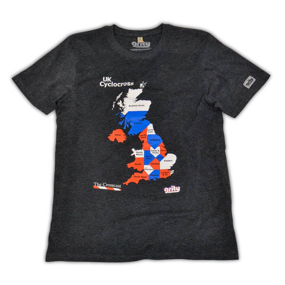 Crosscast Collaboration UK Cyclocross T-shirt Unisex ♻️