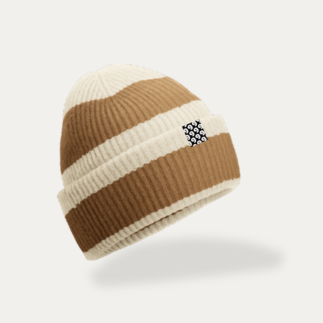 Stripey Beanie ♻️