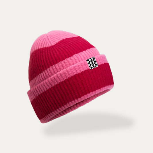 Stripey Beanie ♻️