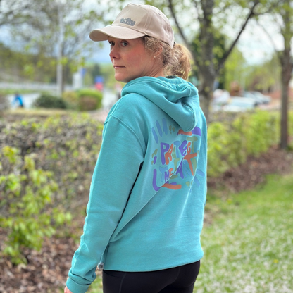 Teal Protect the Earth Hoodie - Unisex ♻️