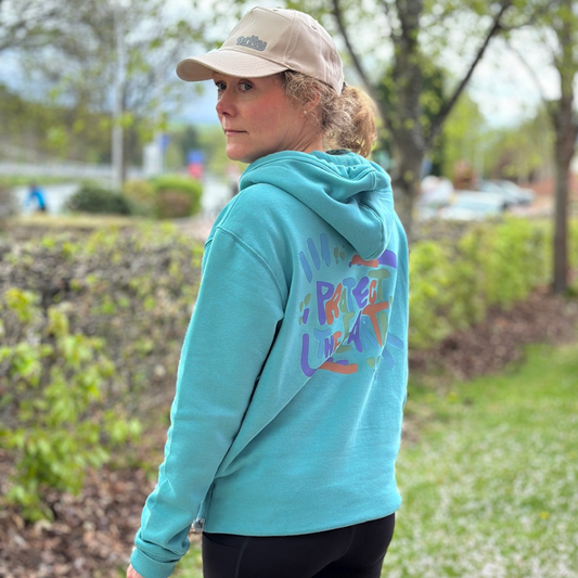 Teal Protect the Earth Hoodie - Unisex ♻️