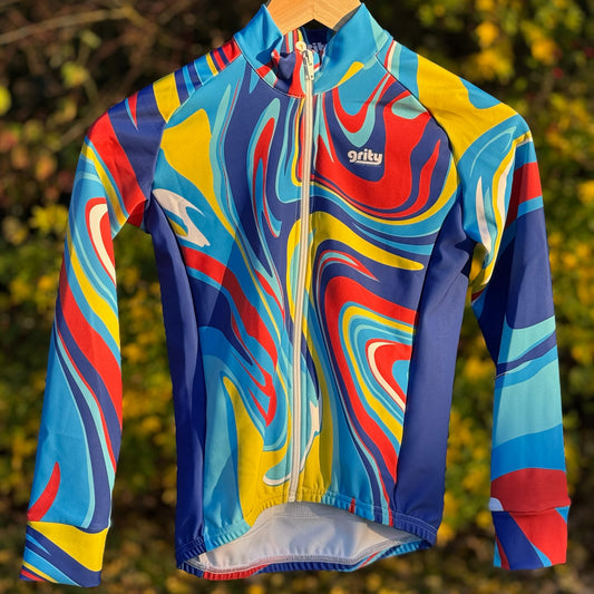 Grity Kids Marble Long Sleeve Jersey ♻️