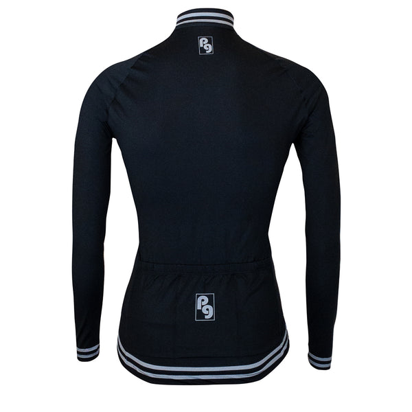 sustainable eco-friendly cycling long sleeve jersey women pritygrity