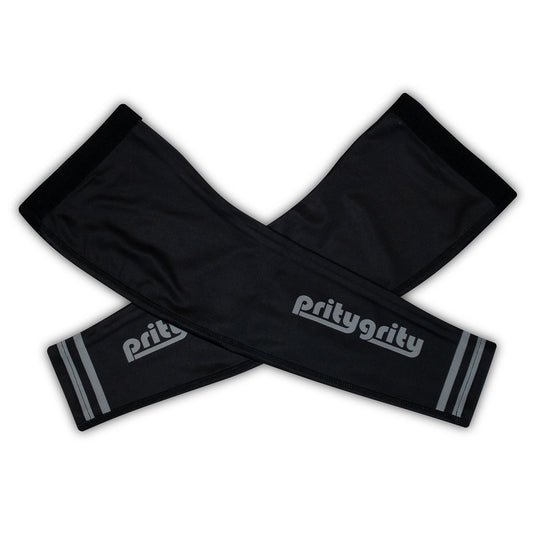 sustainable eco-friendly arm warmers cycling pritygrity