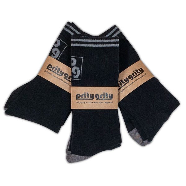 sustainable eco-friendly cycling sports socks pritygrity
