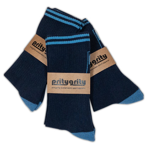 sustainable eco-friendly cycling sports socks pritygrity